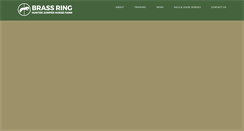 Desktop Screenshot of brassringfarmllc.com